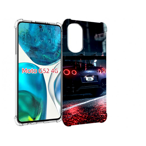 Чехол MyPads Nissan Skyline для Motorola Moto G82 / Moto G52 задняя-панель-накладка-бампер чехол mypads демон shadow fiend для motorola moto g82 moto g52 задняя панель накладка бампер