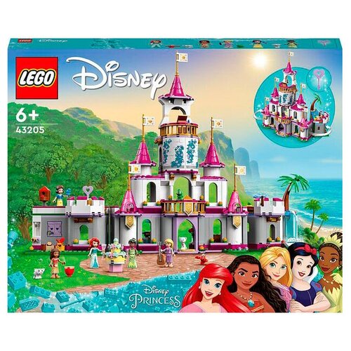 Конструктор LEGO Disney Princess, Ultimate Adventure Castle 43205 конструктор lego disney frozen 43197 ледяной замок 1709 дет