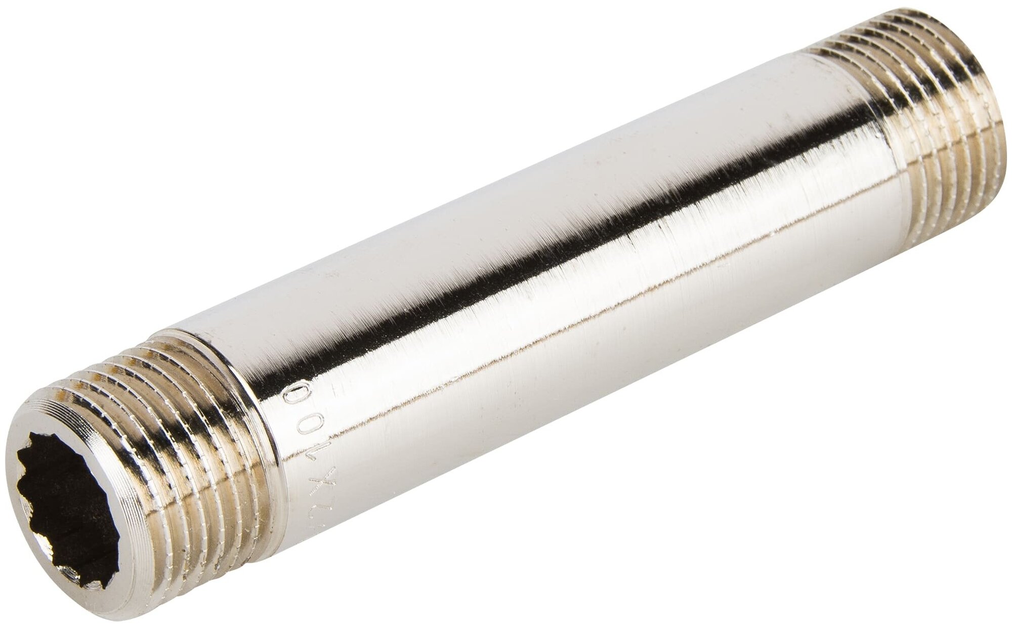 фото Бочонок Equation 1/2"x100 мм никелированная латунь