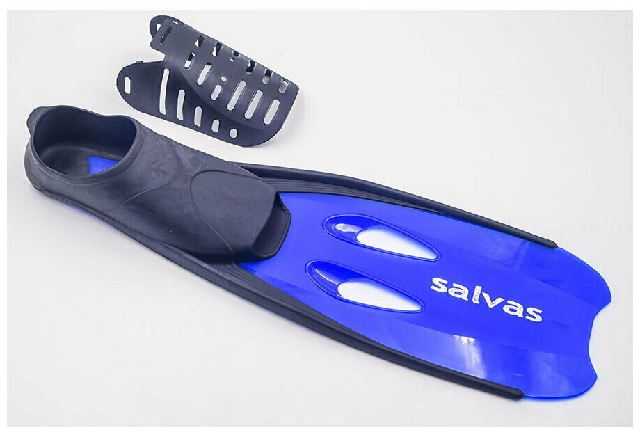 Ласты для плавания SALVAS Cancun Fin BA12542BTSTS, размер 42-43, синие