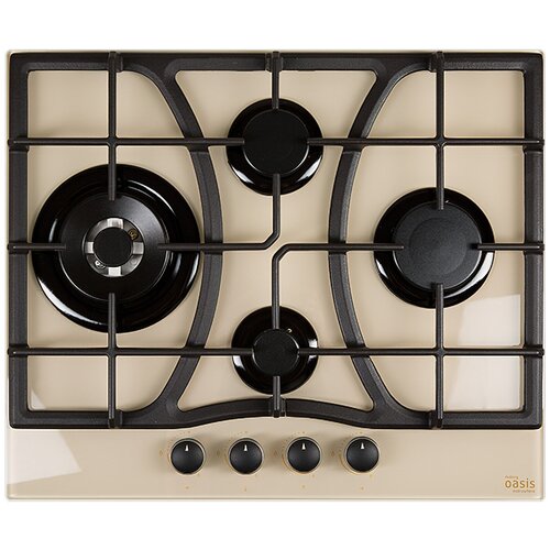 Поверхность газовая making OASIS everywhere P-GITTF бежевый ромб стекло чугун WOK гк 1594000₽