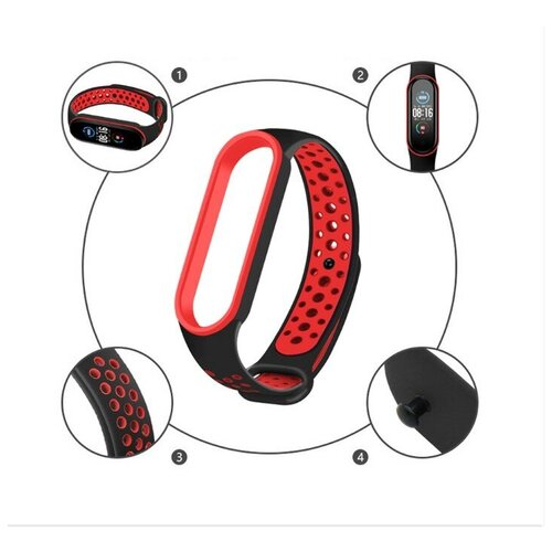 Ремешок перфорированный для Xiaomi Mi Band 6