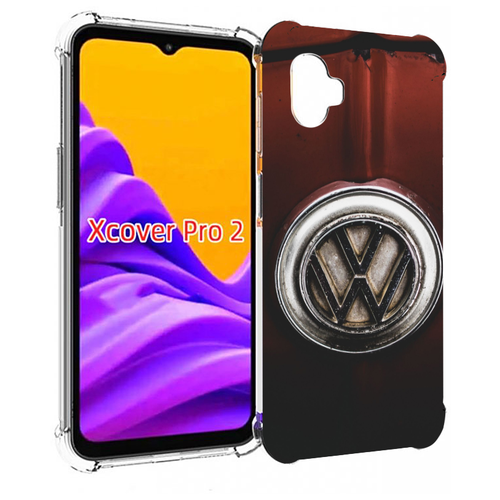 Чехол MyPads volkwagen фольскваген 1 мужской для Samsung Galaxy Xcover Pro 2 задняя-панель-накладка-бампер чехол mypads volkwagen фольскваген 1 мужской для tecno pop 6 pro задняя панель накладка бампер