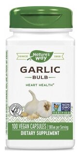 Nature's Way Garlic 580 мг 100 капсул