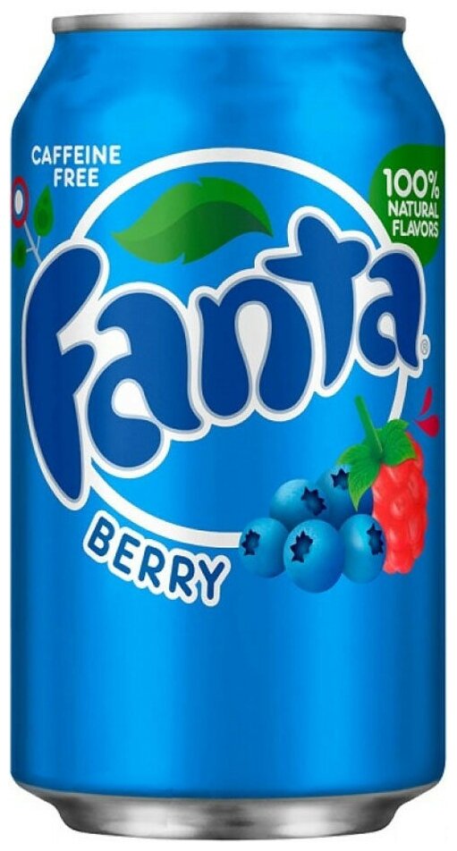 "Fanta" Berry (Ягоды) 355 мл. шт. ж/б - фотография № 5