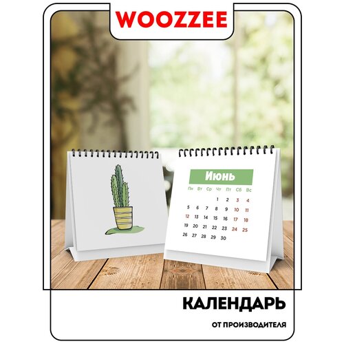 Календарь 2023 Woozzee домик Кактусы