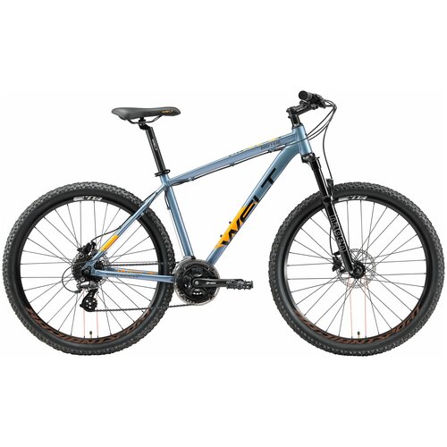 Горный (MTB) велосипед Welt Ridge 2.0 HD 27 (2021) Metal Blue S (требует финальной сборки) горный mtb велосипед welt ridge 1 0 d 27 2021 marine blue s требует финальной сборки