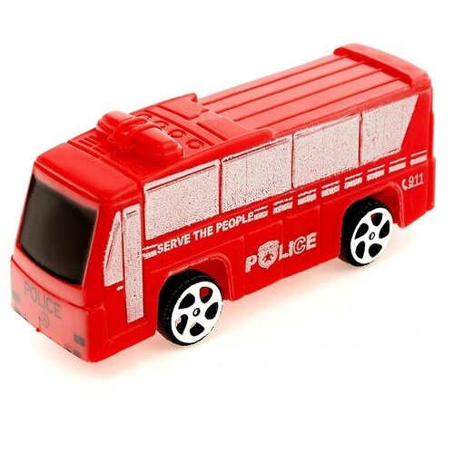 Автобус инерционный «Путешествие», микс детский автобус игрушка для мальчика инерционный общественный транспорт