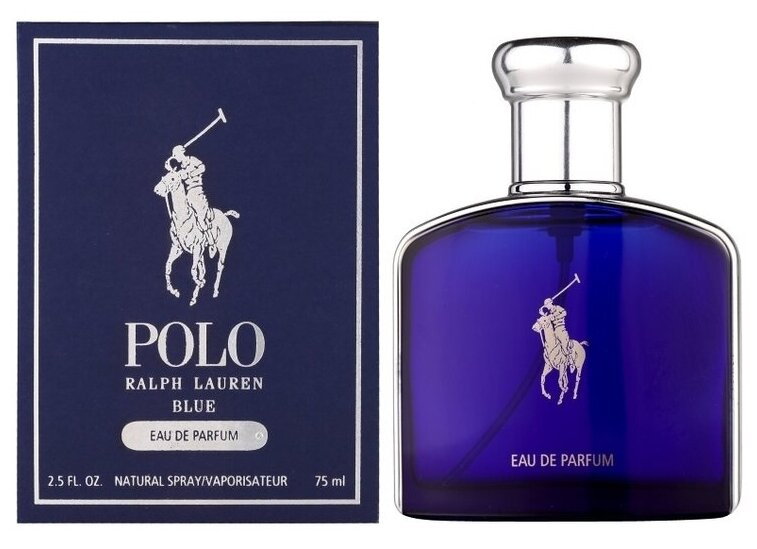 Ralph Lauren, Polo Blue Eau De Parfum, 75 мл, парфюмерная вода мужская
