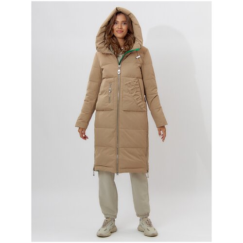 Пальто утепленное женское зимнее 112253 MTFORCE XXL BEIGE