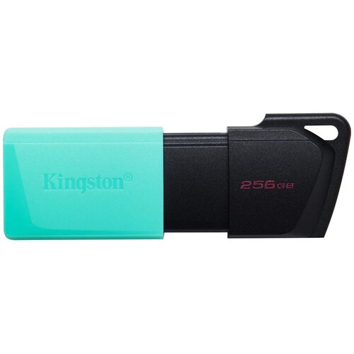 Флеш Диск Kingston 256Gb DataTraveler Exodia M DTXM256GB USB3.0 черныйзеленый