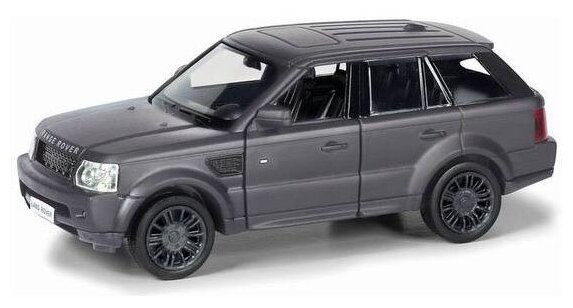 Машина металлическая RMZ City 1 32 Range Rover Sport инерционная, черный матовый цвет, 16.5 x 7.5 x