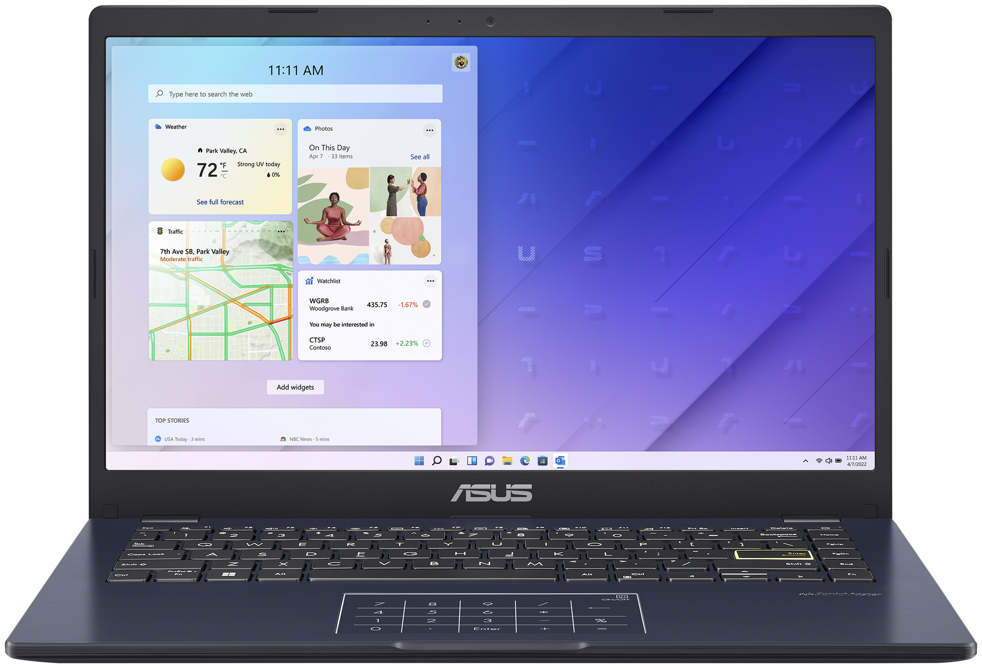  ASUS E410MA-EK1281W (90NB0Q11-M41630)