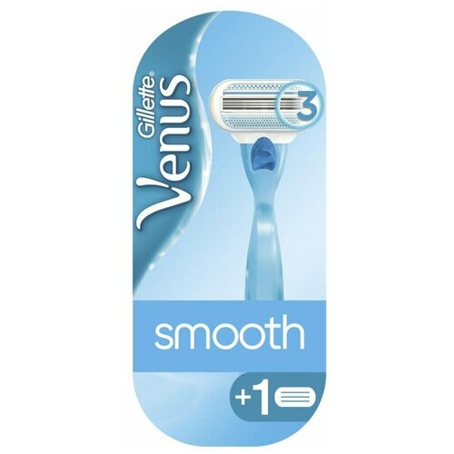 Бритва GILLETTE VENUS (Жиллет Винес) с 2 сменными кассетами, для женщин, 1 шт.