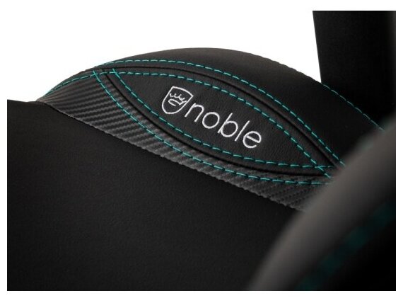 Компьютерное кресло Noblechairs Epic PU игровое, обивка: искусственная кожа, цвет: Mersedes AMG 2021 - фотография № 17