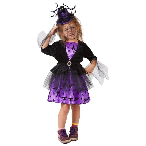 Карнавальный костюм детский Ведьмочка Холли (134) детский костюм ведьмочка разбойница 10090 134 см