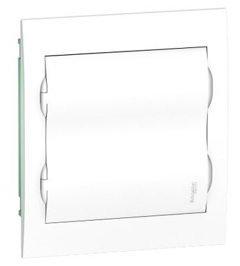 Щит распределительный встраиваемый белый дверь белая на 24 модуля IP40 Easy9 | код EZ9E212P2FRU | Schneider Electric (9шт. в упак.)