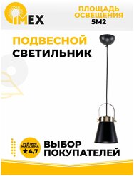 Подвесной светильник IMEX MD.3607-1-P BK+AB