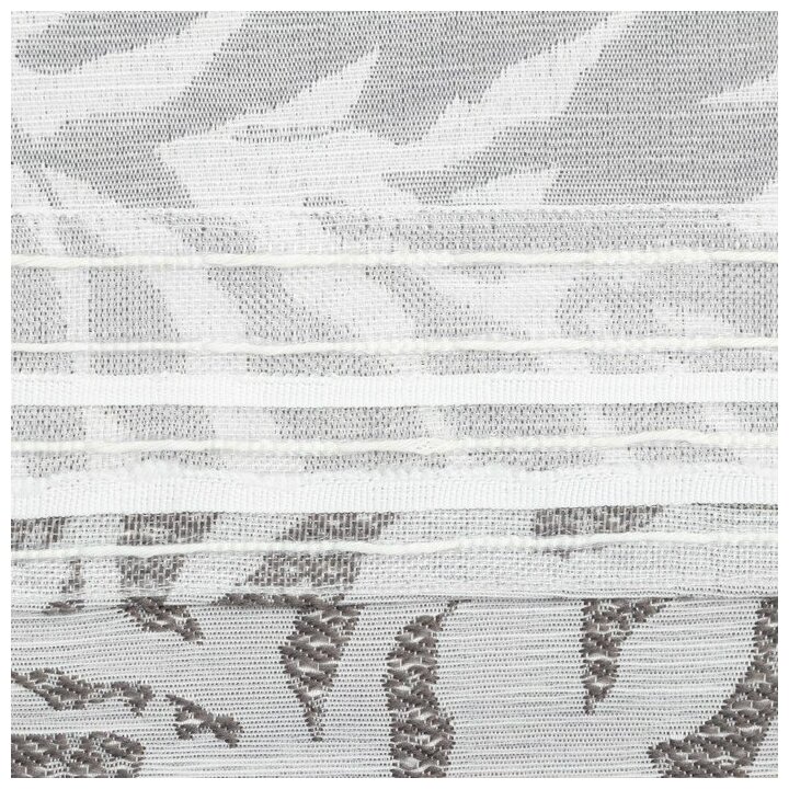 Штора портьерная Этель «Элит» цвет серый, на шторной ленте 145х265 см, 150гр/м2, 100% п/э - фотография № 13