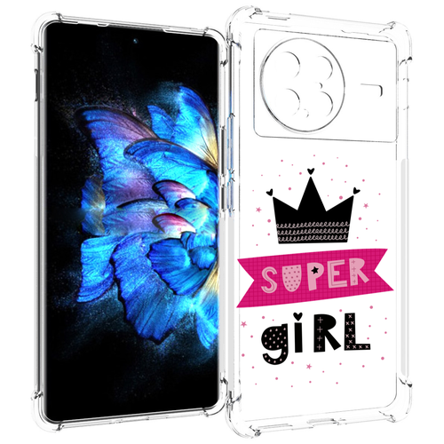 Чехол MyPads супер-девчонка женский для Vivo X Note 5G задняя-панель-накладка-бампер чехол mypads супер девчонка женский для vivo x80 задняя панель накладка бампер