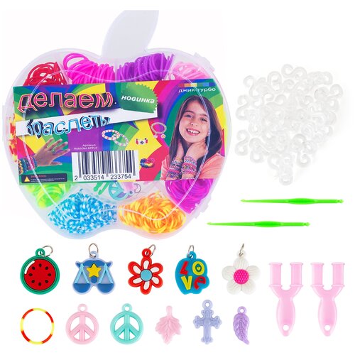 Набор резиночек для плетения RubbSet APPLE Джик-Турбо