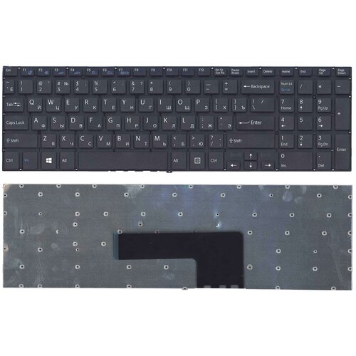 Клавиатура keyboard 149240561RU для ноутбука Sony Vaio Fit 15 FIT15 SVF15 SVF152 SVF1521E1RBRU3 черная 953₽