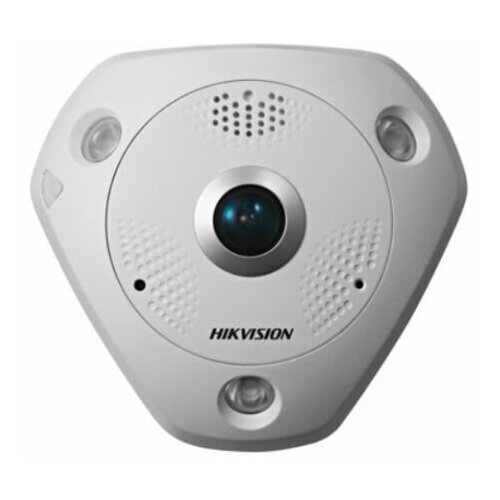 Видеокамера IP HIKVISION DS-2CD6332FWD-IS 119mm 3Мп мини fisheye от -30C до 60C фиксированный объектив 119мм F28 угол обзора 360 13 1639400₽