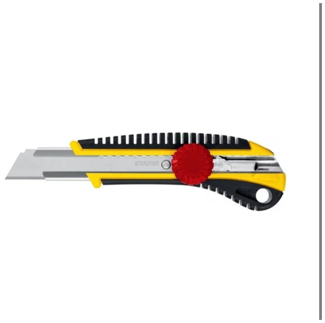 STAYER Нож с выдвижным сегментированным лезвием 18 мм STAYER, 09161_z01