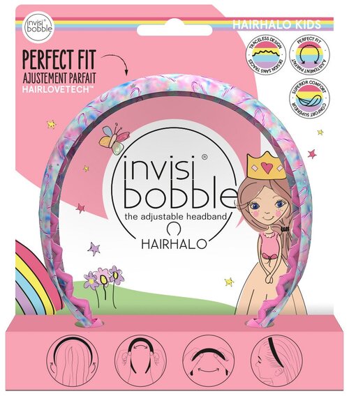 KIDS HAIRHALO Cotton Candy Dreams ободок Invisibobble