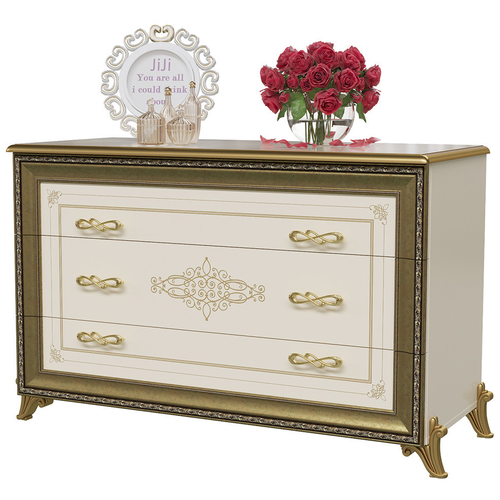 Версаль СВ-06 Комод слоновая кость Мэри-Мебель