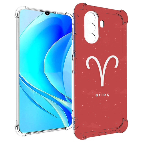 Чехол MyPads знак-зодиака-овен-5 для Huawei Nova Y70 / Nova Y70 Plus (MGA-LX9N) / Huawei Enjoy 50 задняя-панель-накладка-бампер чехол mypads знак зодиака овен 7 для huawei nova y70 nova y70 plus mga lx9n huawei enjoy 50 задняя панель накладка бампер