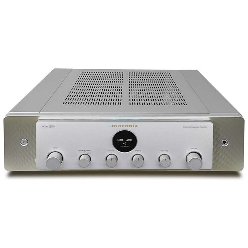 Интегральный стереоусилитель Marantz Model 40n Silver Gold av ресиверы стерео marantz nr1200 silver gold