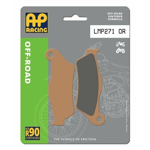 Колодки дискового тормоза AP Racing LMP271 OR (FDB2018 / FA181 / FA245)
