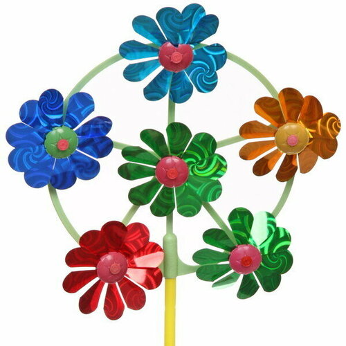 Ветрячок Цвета радуги 38 см d20 см микс 379₽