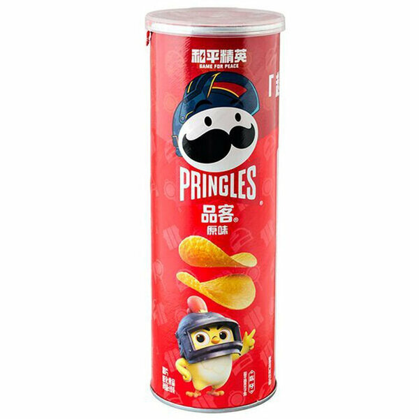 Картофельные чипсы Pringles Original (Китай), 110 г