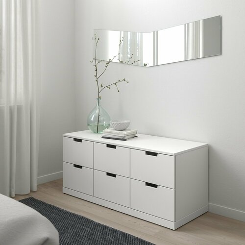 Комод NORDLI IKEA 47х120х54 см (МДФ) Белый DM635-6