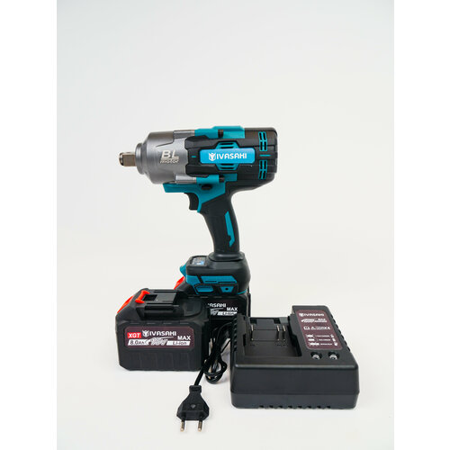 Гайковерт бесщеточный грузовой IVASAKI DW2500 нм с кейсом 2 аккумулятора 3850000₽