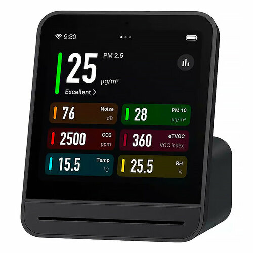 Монитор качества воздуха Qingping Air Monitor CGS2 черный 18325₽