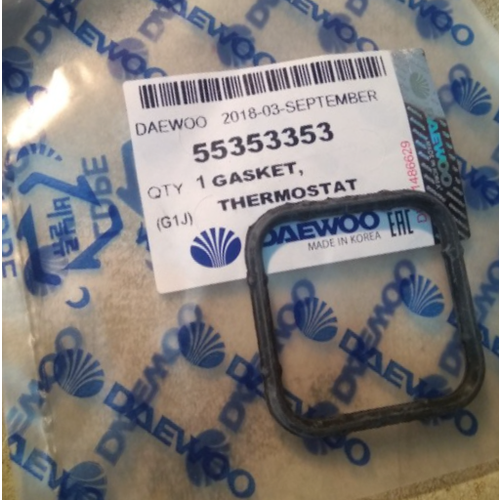 Прокладка корпуса термостата [ORG] GM/Daewoo/Ravon 55353353, 1 шт.