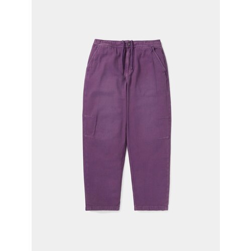фото Брюки thisisneverthat overdyed twill pant, размер xl, сливовый