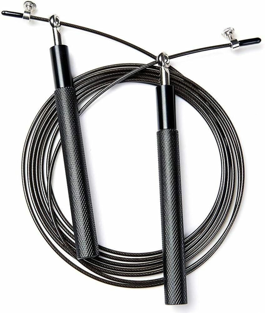 Скакалка металлическая WEEKEND FIT черная 3 м