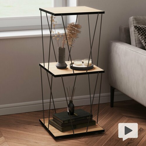 Стеллаж Регги 16423 Дуб Золотой CRAFT 2935₽