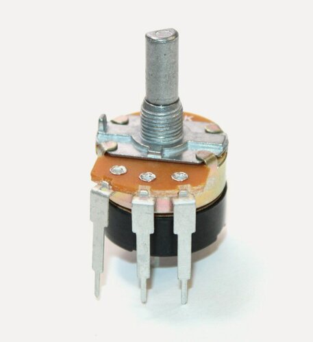 Изображение товара WH138-4 F B50K с выкл, Резистор переменный