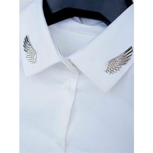 Брошь KHARIZMA, серебристый