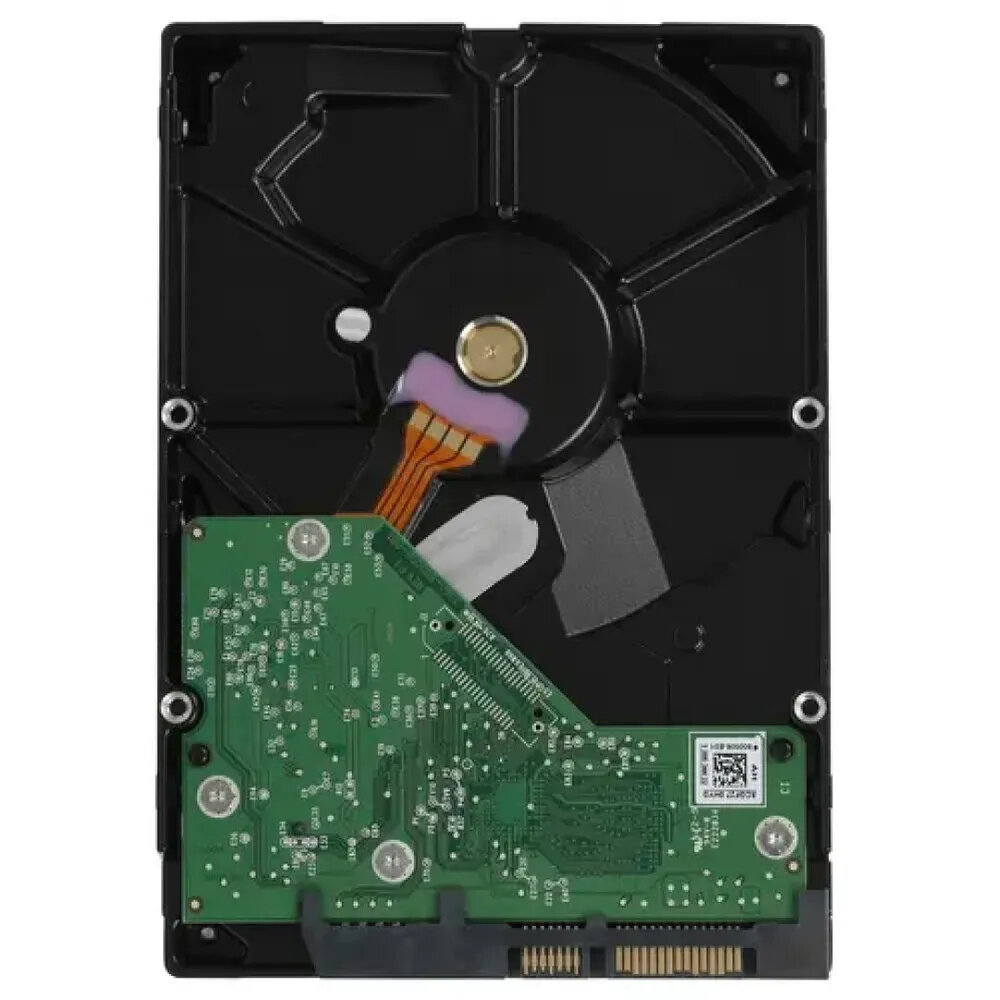 Жесткий диск Western Digital WD10PURZ для видеонаблюдения, 1ТБ, 3.5", SATA 3GB/S — фото 1