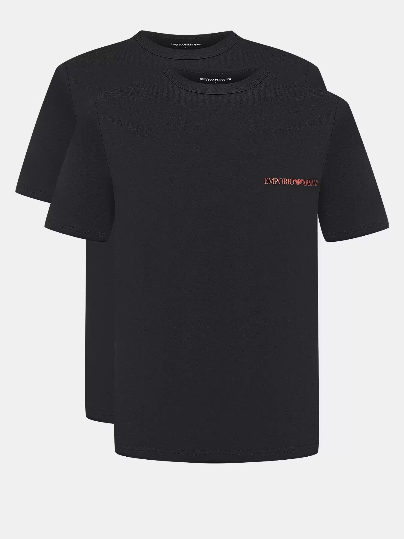 Футболка EMPORIO ARMANI, размер L, черный