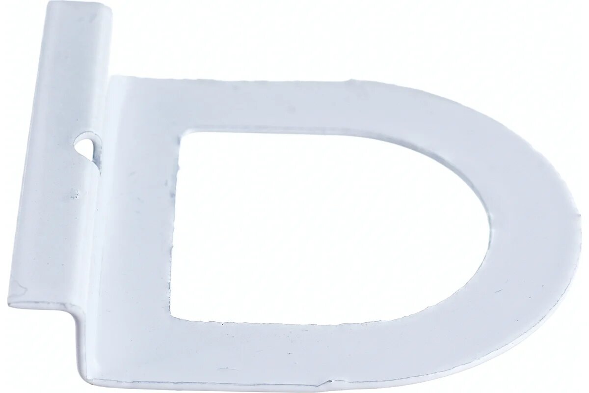 Ручка москитной сетки Левша метал белая 2 шт. У1-0432. Б