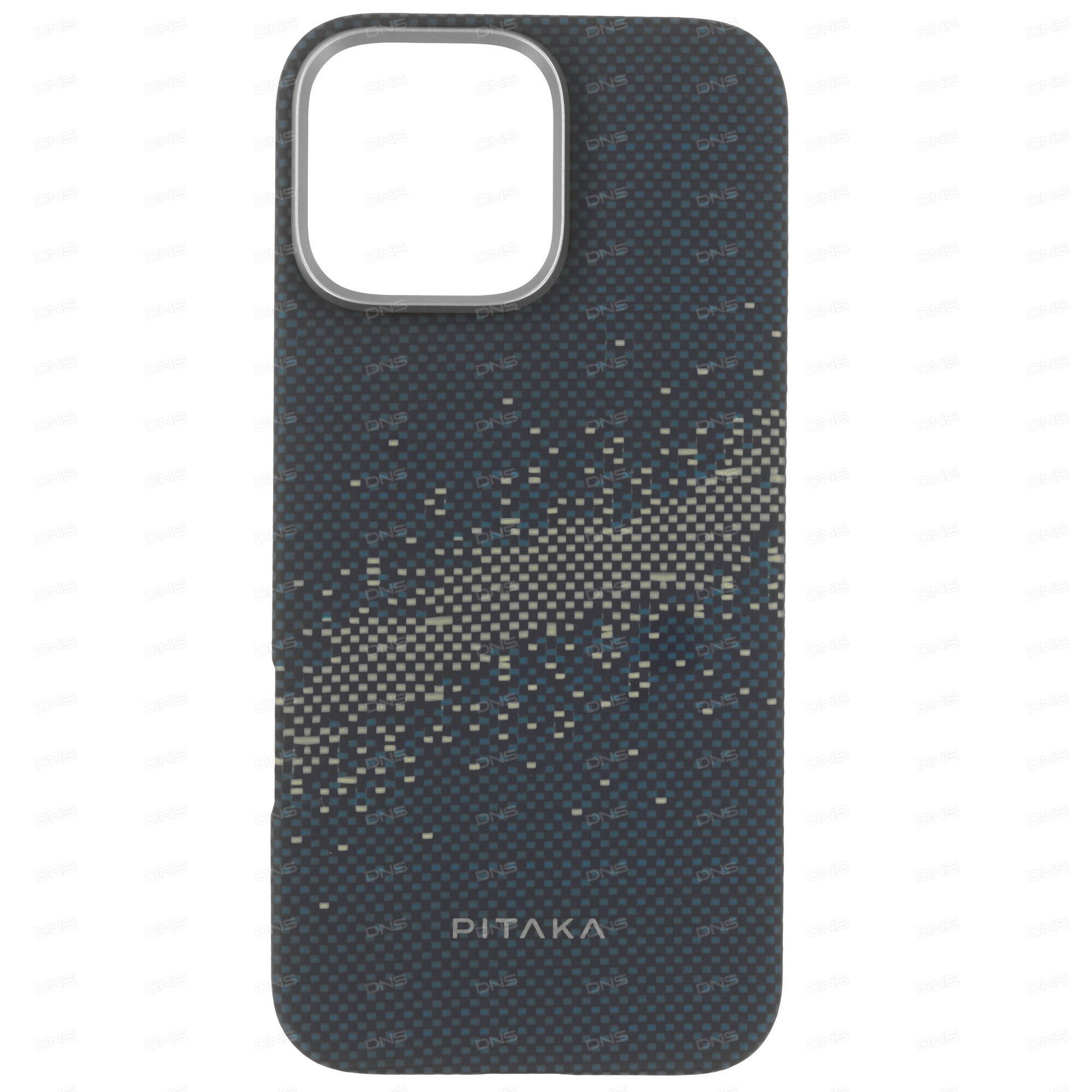 Накладка Pitaka StarPeak Tactile Woven case для Apple iPhone 16 Pro Max синий/голубой