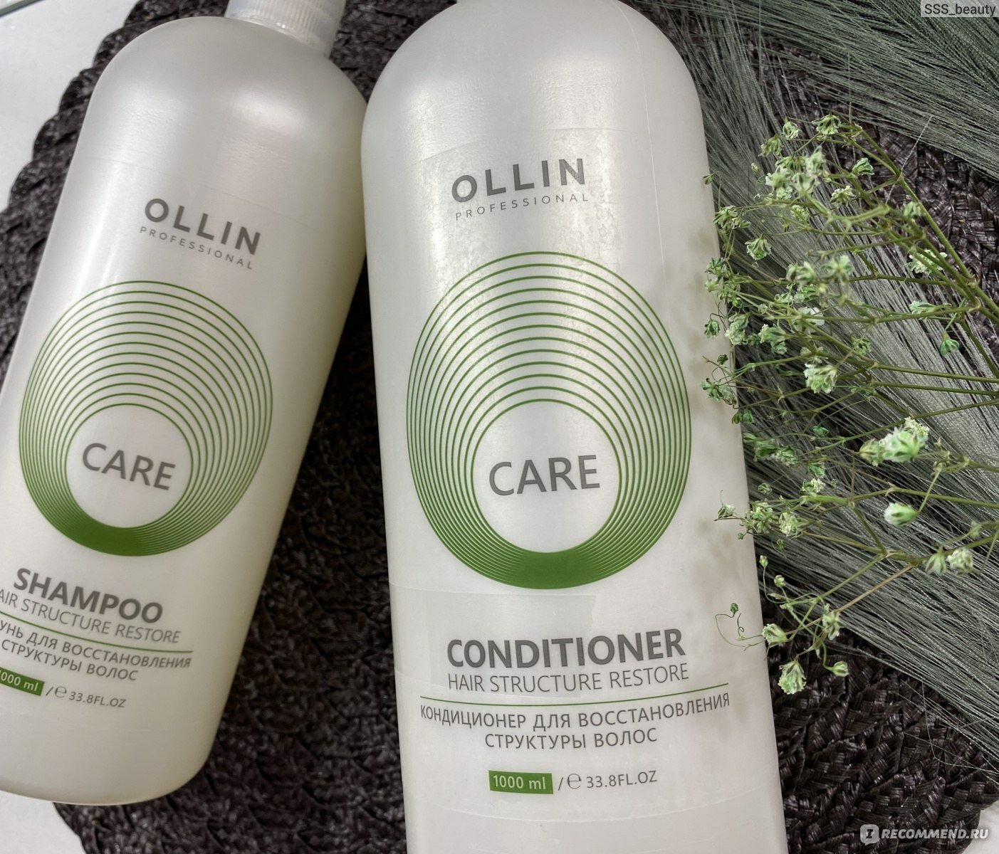 Набор для восстановления структуры волос OLLIN Professional CARE RESTORE Шампунь, 1 л и Кондиционер, 1 л — фото 1
