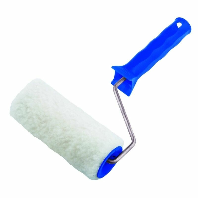 Валик малярный Сибртех с ручкой 200 мм, искусственный мех, ворс 15 мм (80113)